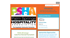 Desktop Screenshot of palmspringshospitality.org