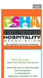 Mobile Screenshot of palmspringshospitality.org